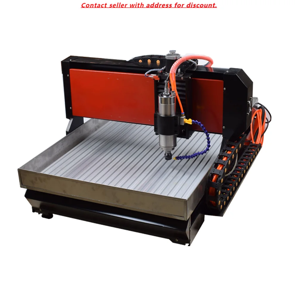 

Factory Sale CNC6090 3 Axis Small Cnc Router Milling Engraver Machine Steel Structure For Hard Metal And Stone Iron