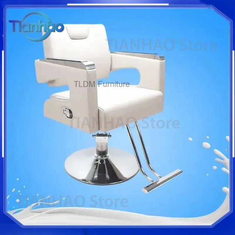 Professional Modern Barber Chair for Salon Furniture Comfortable Simple Beauty Salon Equipment Poltrona Da Barbiere