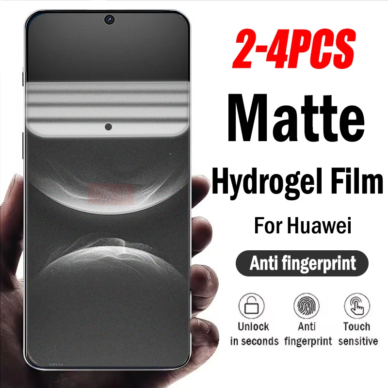

2-4Piece Easy-Installation Matte Hydrogel Film for Huawei nova 14 13 12 11 10 9 8 SE 14 Lite 13i 12i 11i Soft Screen Protectors