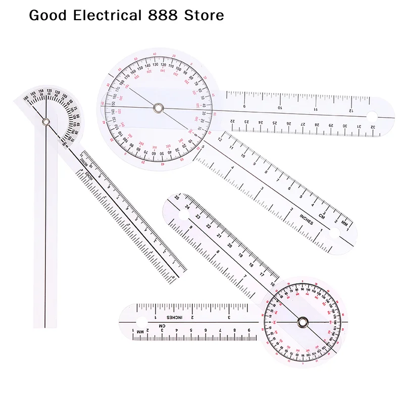 【G】6/8Inch Goniometer Rule  Joint Ruler Calibrated Orthopedics Angle Rule To Measure Joint Angles For Physical Therapists