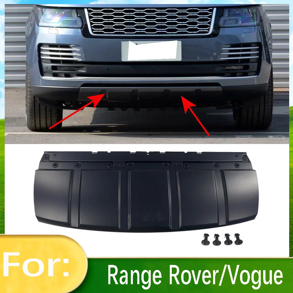 Car Front Bumper Skid Plate Guard Trailer Cover Trim For Land Rover Range Rover/Vogue L405 2018 2019 2020 2021 2022