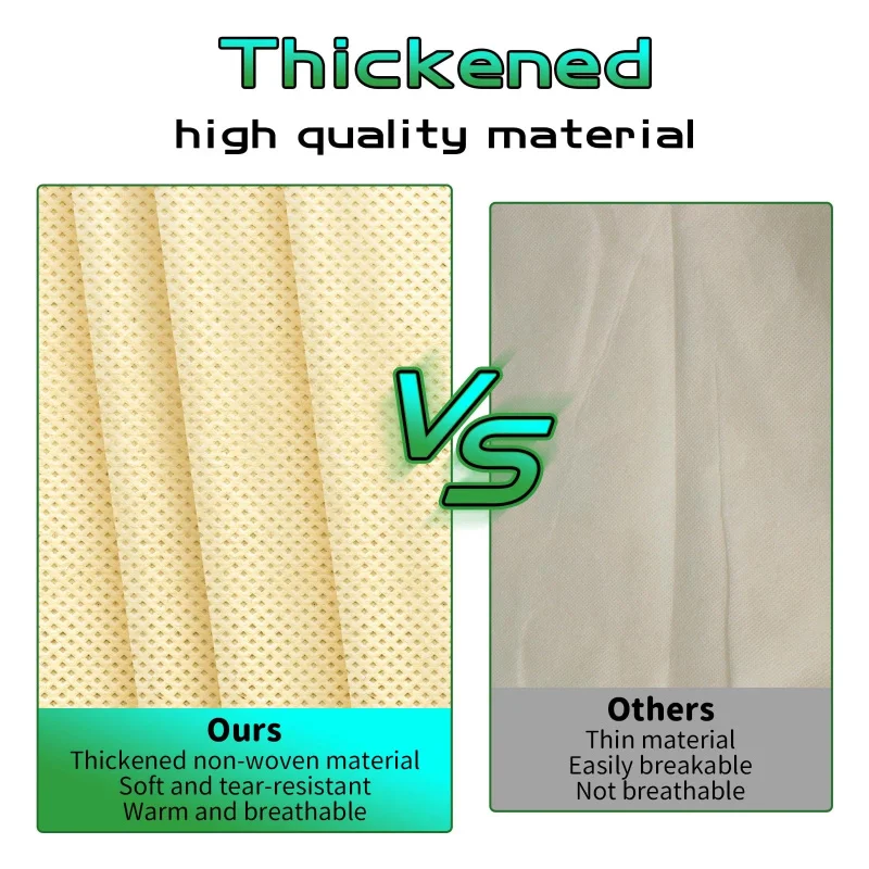【Plant Frost Cover 3-Pack】100x80cm Reusable Winter Protection Bag with Drawstring, Outdoor Plant Protector