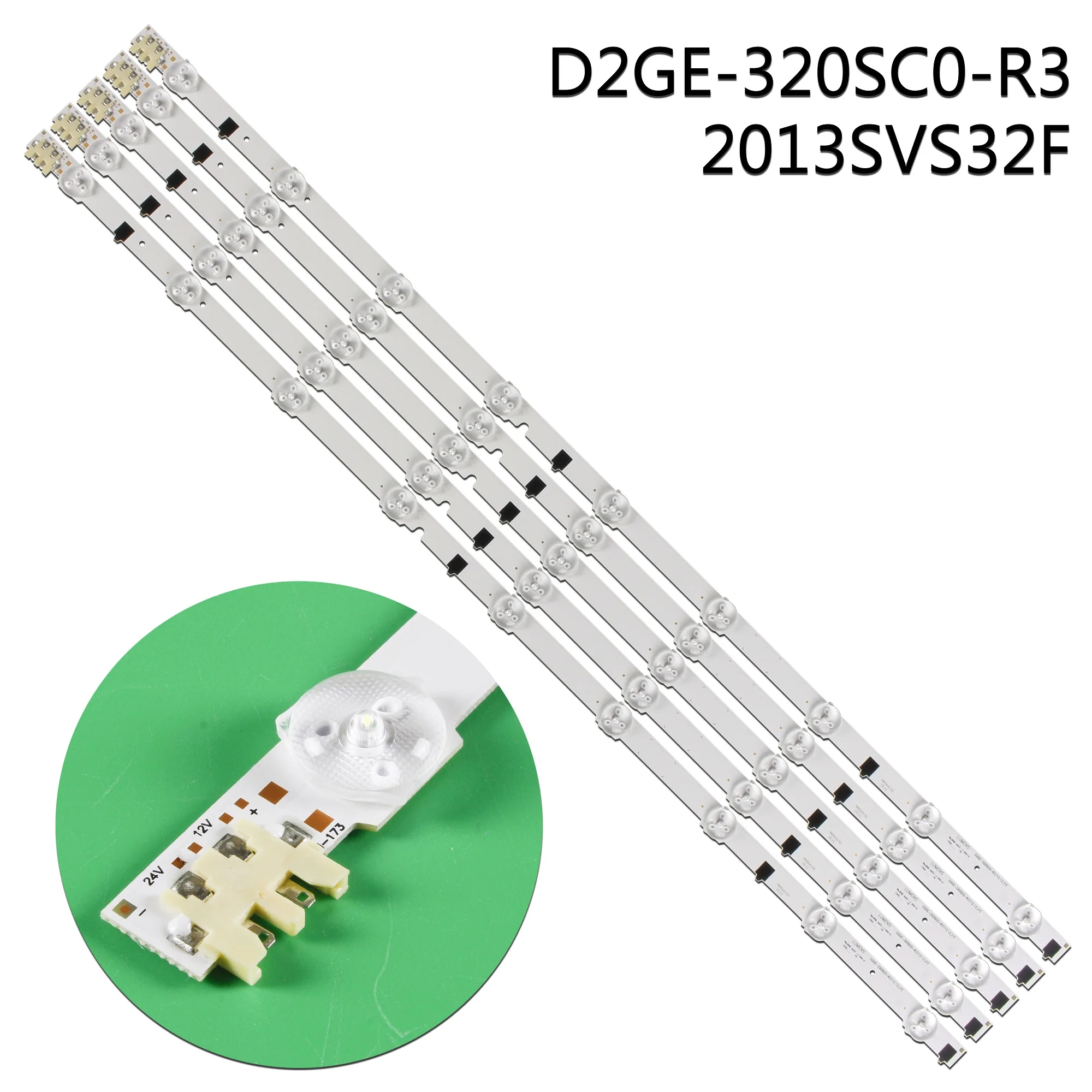 

Светодиодные планки для телевизора Samsung UE32F6200AY UE32F6200AW UE32F6200AK UE32F6200AS Замена 2013SVS32H 2013SVS32F Светодиодная лента для подсветки телевизора