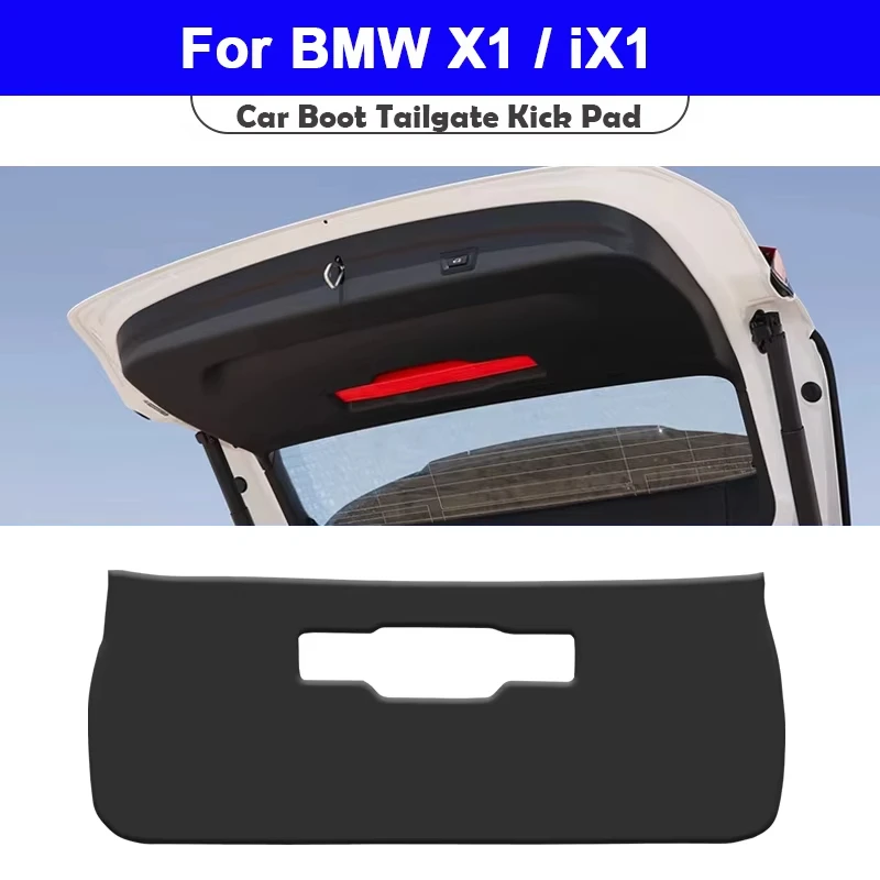 

For BMW X1 Ix1 U11 U12 F48 E84 2012-2025 Trunk Tailgate Guard Pad Leather Rear Trunk Door Protective Car Interior Accessories
