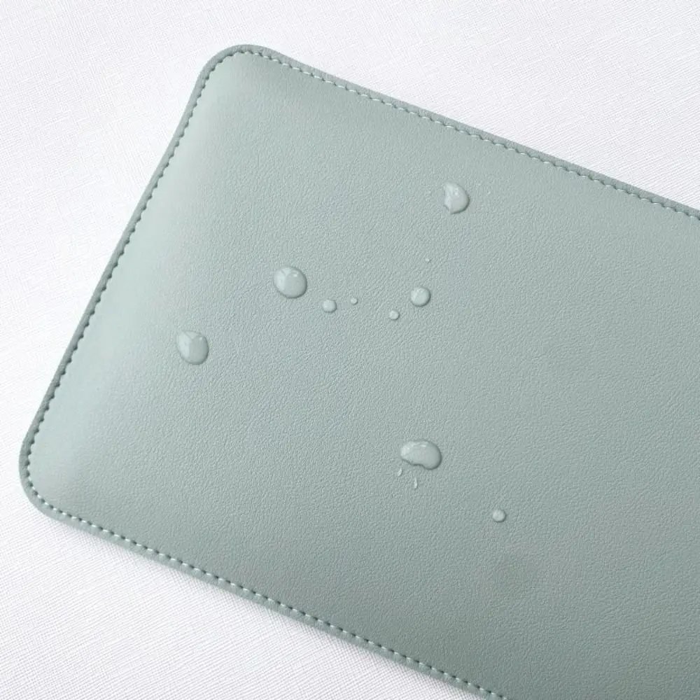 Travel Dustproof Wireless Keyboard Sleeve Anti-Shock PU Leather Keypad Pouch Ultra Slim Portable Storage Bag for Logitech K580