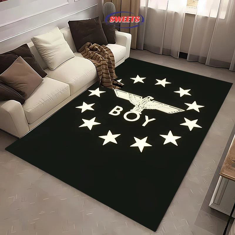 B-BOY LONDON Fashion Trend Carpet 3D Printed for Living Room Bedroom Mat Sofa Doormat Floor Rug Anti-slipTapete Decor Mat Gift