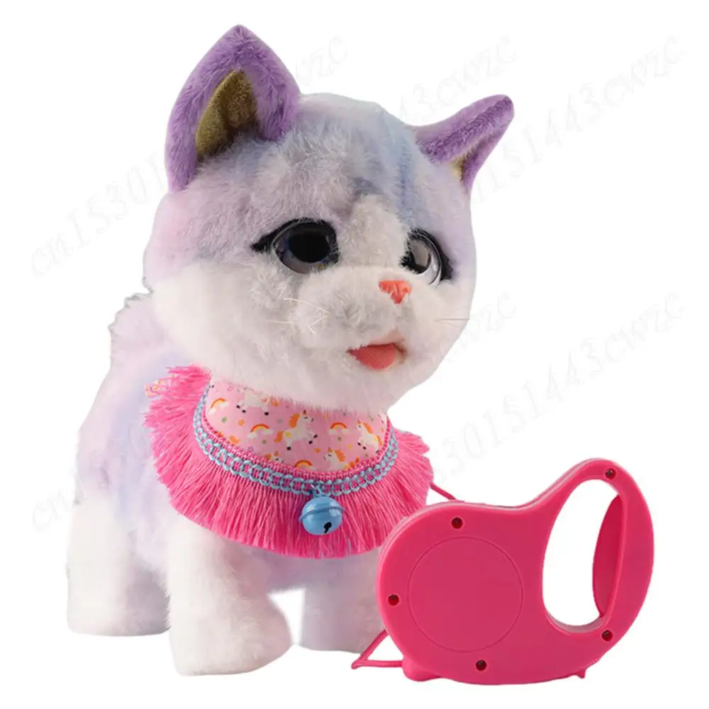 Interactieve robothond Elektronische interactieve knuffel met afstandsbediening Knuffeldier Nieuw elektronisch hond pluche poppenspeelgoed