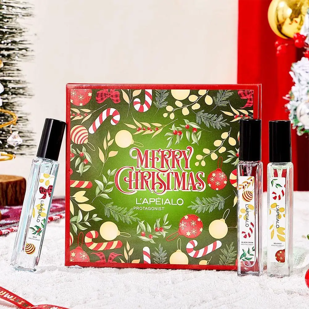 Perfume for Women Christmas Gift Box Five Piece Set Fresh Lasting Fragrance Spray Eau De Parfum Plant Floral Fruits Scent Fresh