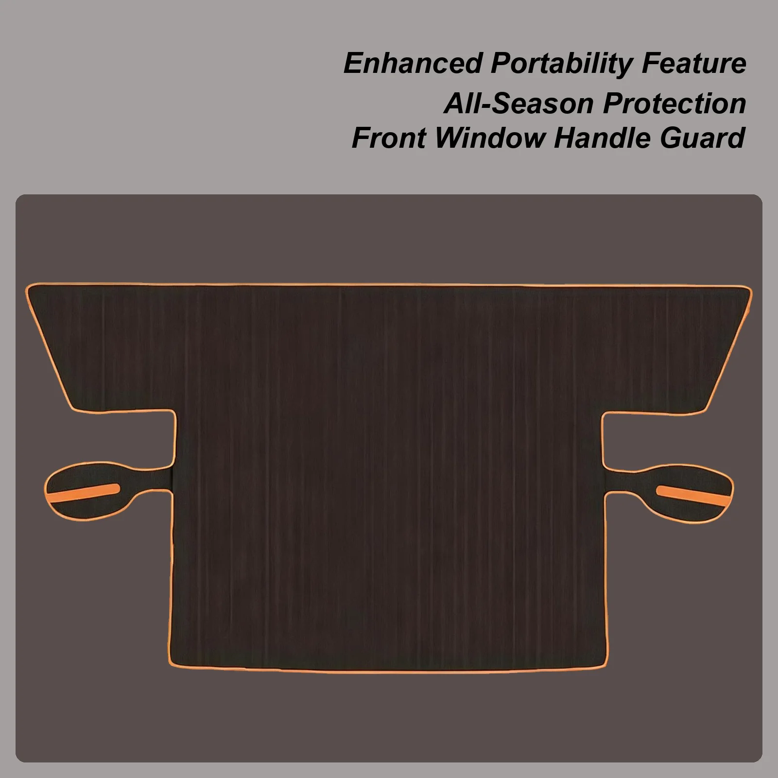 

Car Windshield Snow Cover Reflective Protector With Storage Bag Car Windshield Cover For Frost Indoor Outdoor SUVs Automotive