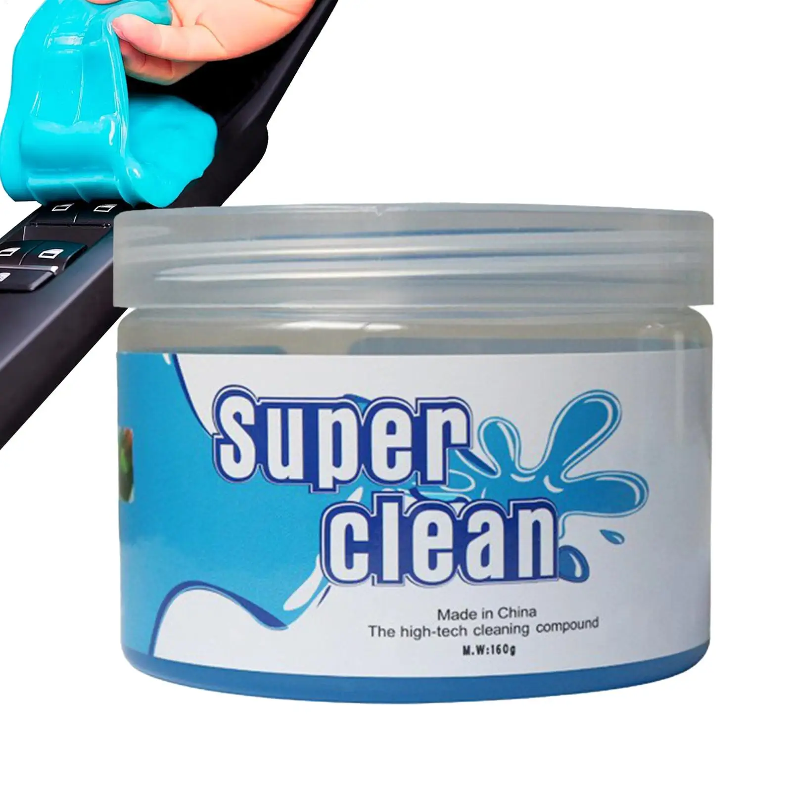 1pc 160g Large capacity installation Multi Purpose Cleaning Soft Glue Car Cleaning Gel Dust Gap Cleaner Vent Interior Removal