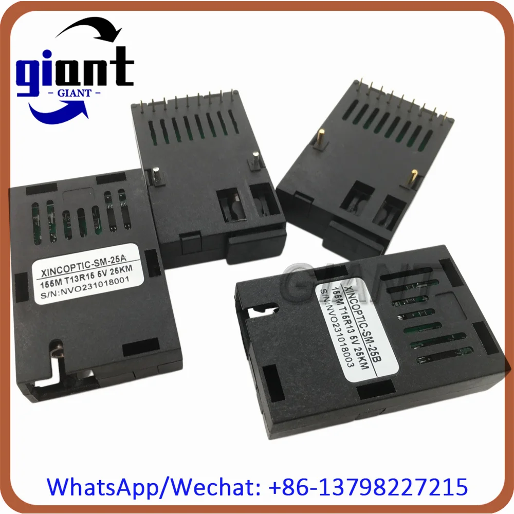 1x9-sfp-155m-bidi-1310-1550nm-25km-sc-monomodale-simplex-33v-sm-sc-1-9-sfp-modulo-ricetrasmettitore-ottico-in-fibra