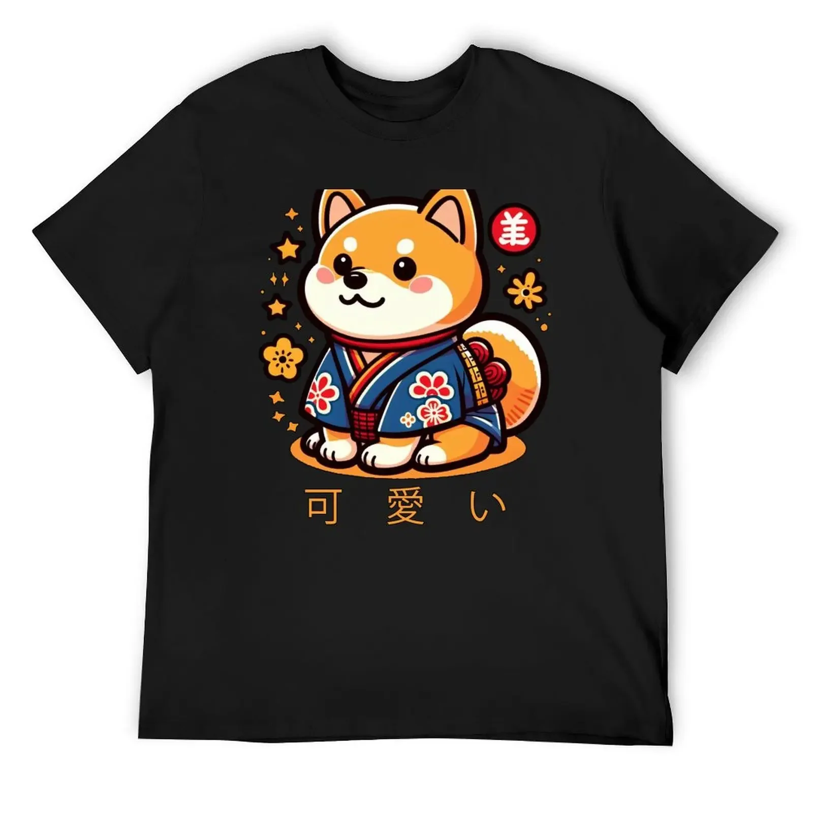 

Kawaii Shiba Inu T-Shirt heavyweights graphics mens clothing