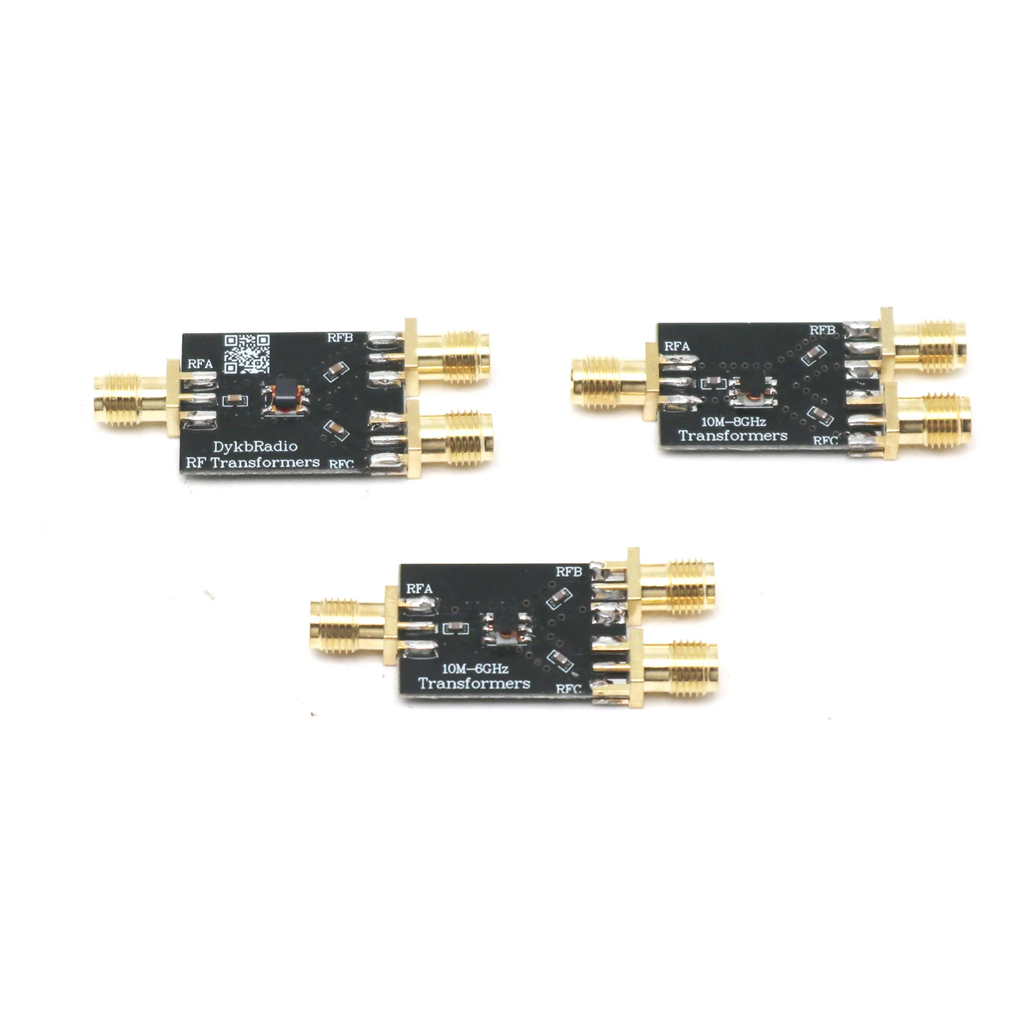 100K-8GHZ ADF4350 ADF4355 RF Single-Port Differential Converter Balun 1:1 3G 6G 8G FOR HAM Radio Amplifier