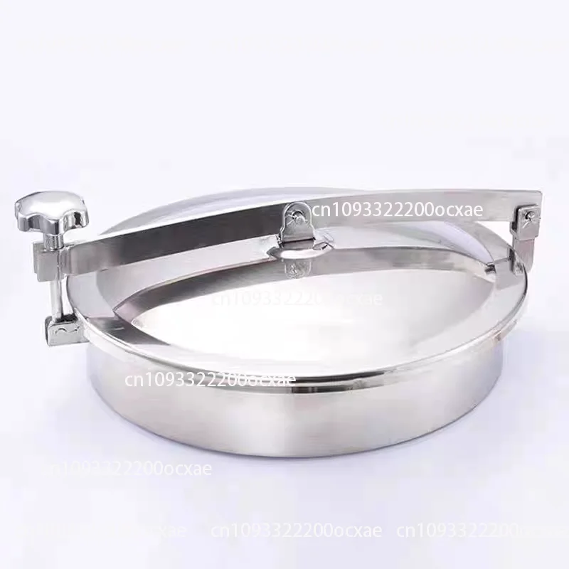 Stainless Steel Hole Cover Thickened Reactor Pressing Type Round Quick Opening Flange Hand Hole