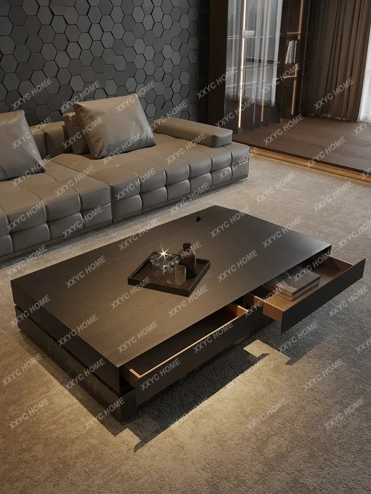 L Medieval coffee table creative rectangular tea table simple modern living room home low table