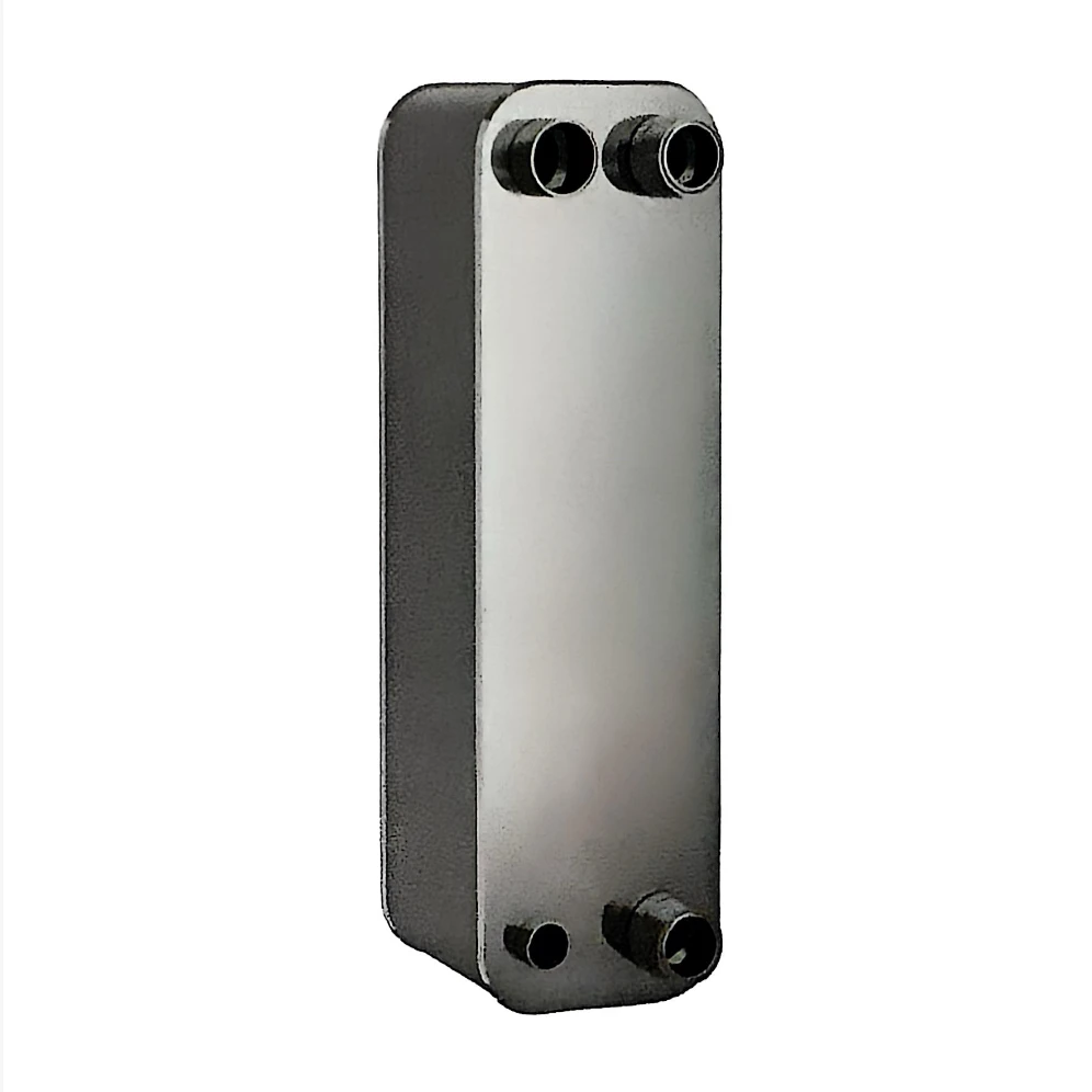 CE Certified Custom-made All-stainless Steel Welded Plate Heat Exchanger, Copper-free Product FHR097GS 2.0MPa with Distributor Q