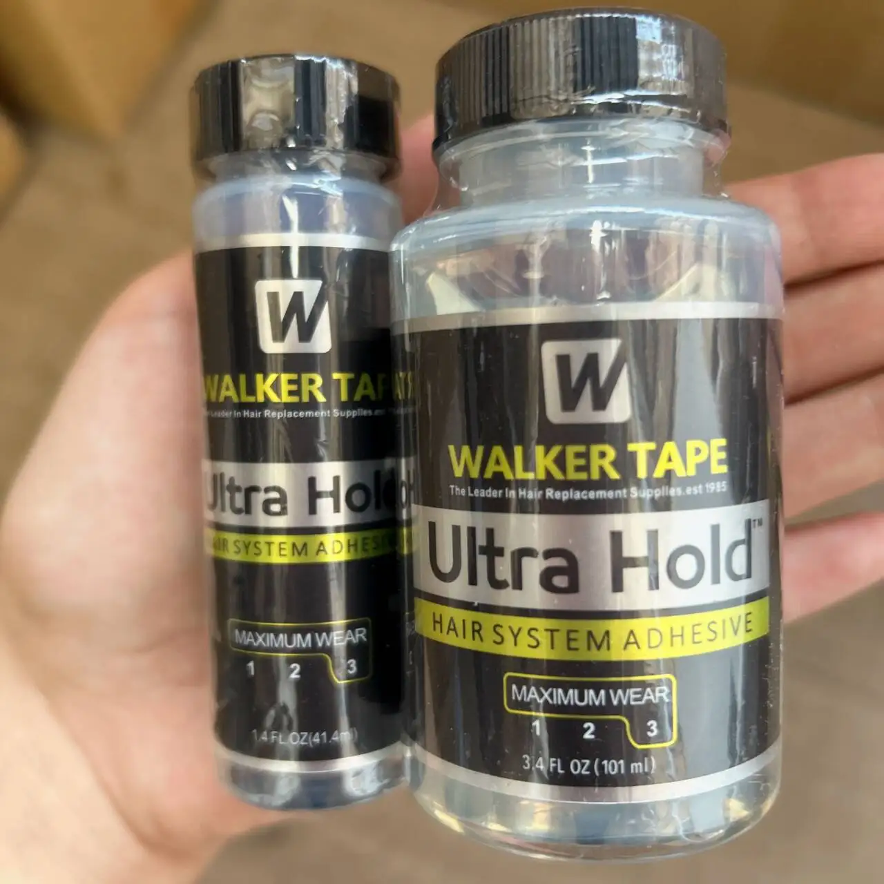 

Клей для парика системы волос, 15/41/101 мл, клей сильной фиксации, водостойкий ультрафиксирующий клей для парика спереди, клей для кружевных париков