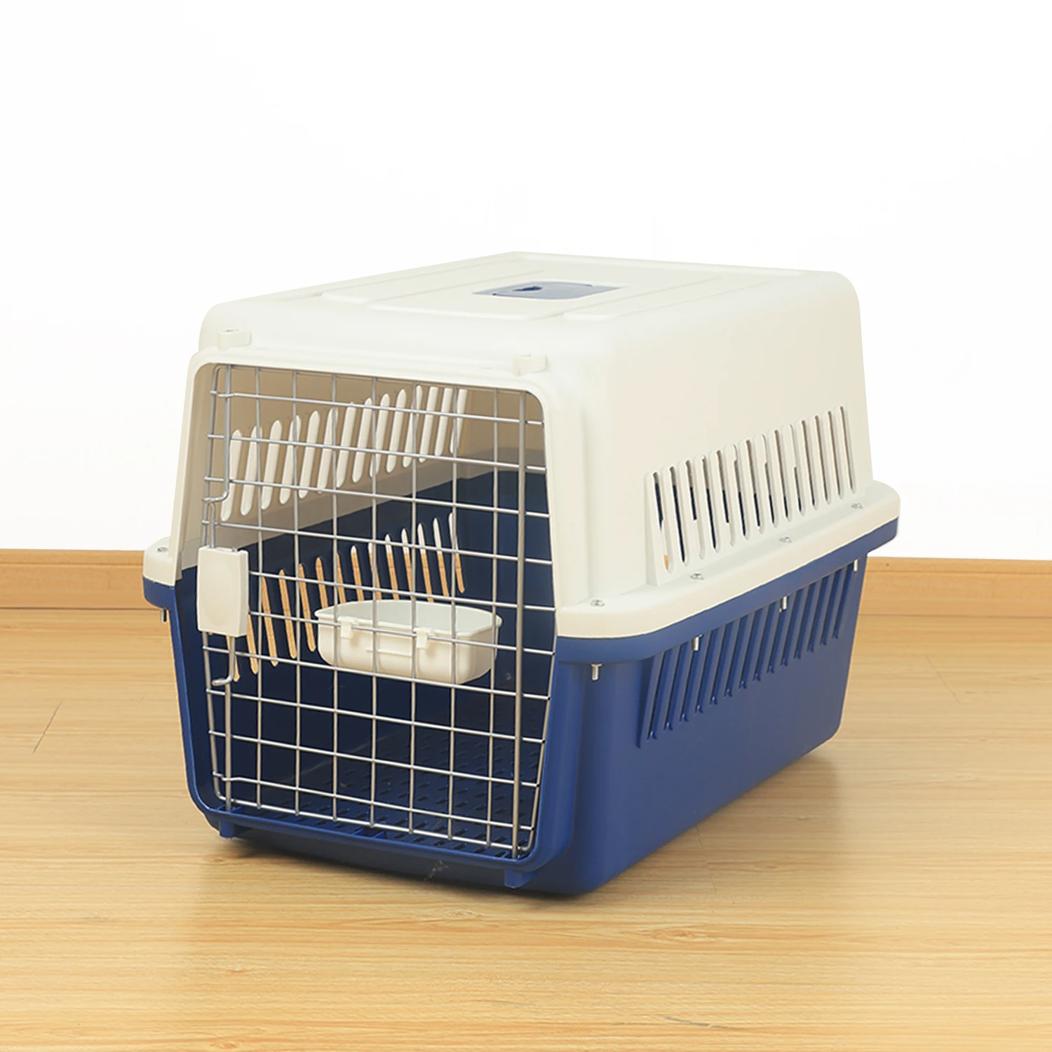 PAKEWAY cheap stocked airline approved plastic cat dog cage box pet travel carrier