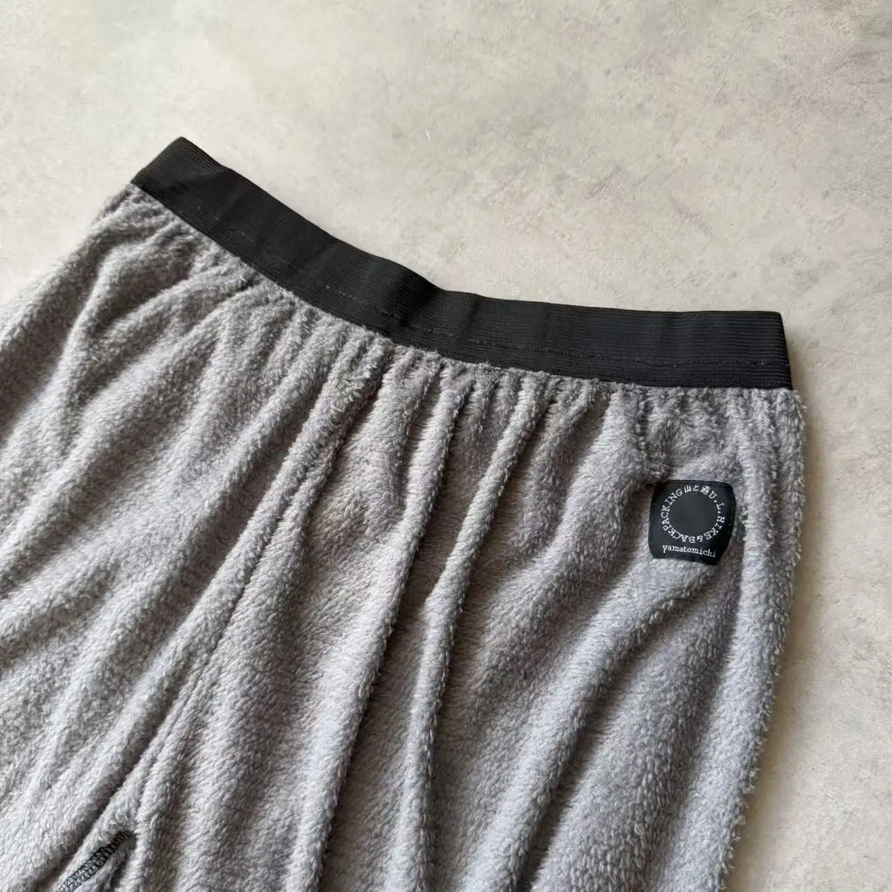 Yamatomichi Alpha Tights في الهواء الطلق مرونة الخصر الصوف السراويل الدافئة خفيفة الوزن
