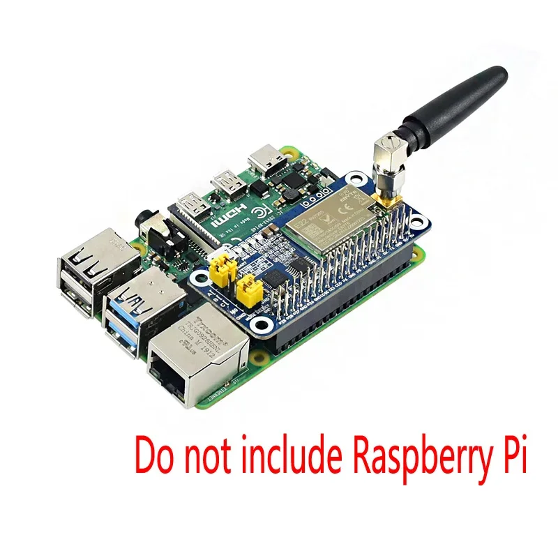 وحدة بوابة Raspberry Pi 4B LoRa SX1268/1262 لوحة توسيع الاتصالات اللاسلكية