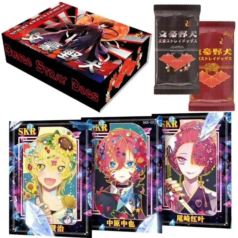 Bungo Stray Dogs Trading Card Superpower Character Collectible Cards Japanese Manga Classic Protagonist Rare Foil Anime Cards