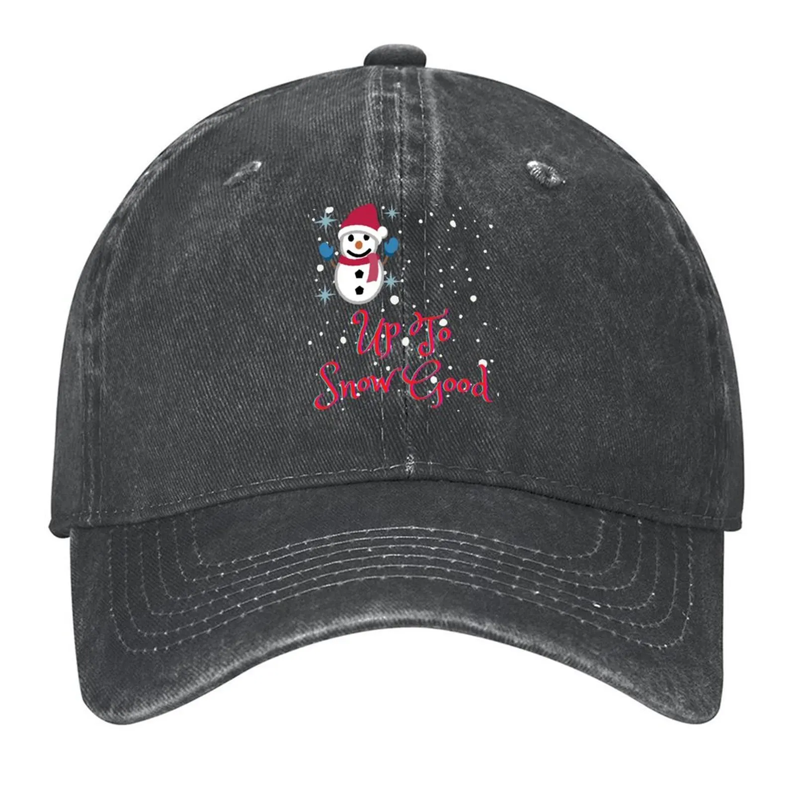 

Up to Snow Good Baseball Cap Fishing cap Sun Cap Fashion Beach Icon Trucker Hats For Men Women's