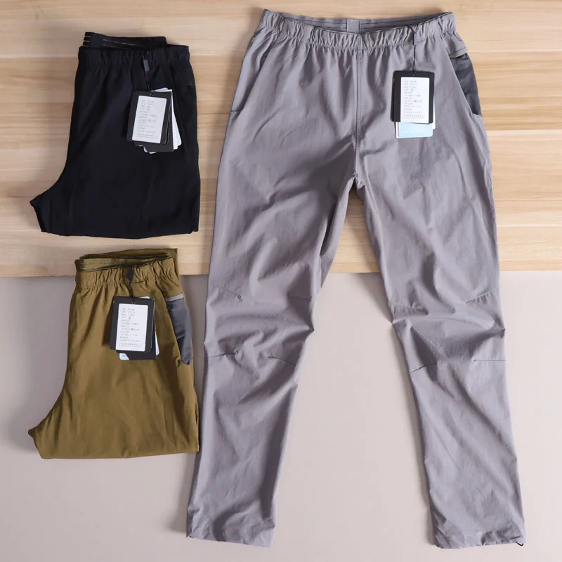 

Мужские легкие и сухие дышащие повседневные брюки с прямыми штанинами Outdoor Spor, повседневная одежда из нейлоновой ткани с 3D пошивкой