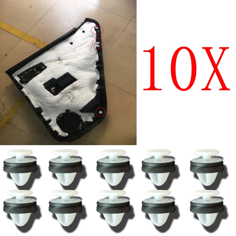 Car Interior Trim Door Panel Card Fastener Clips 6991Y8 For Peugeot 407 2004 2005 2006 2007 2008 2009 2010