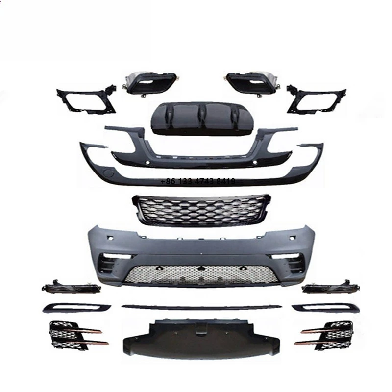 

New Design Factory Hot Sale Retrofit Upgrade Wide Body Kit FRP Front Bumper Rear Bumper