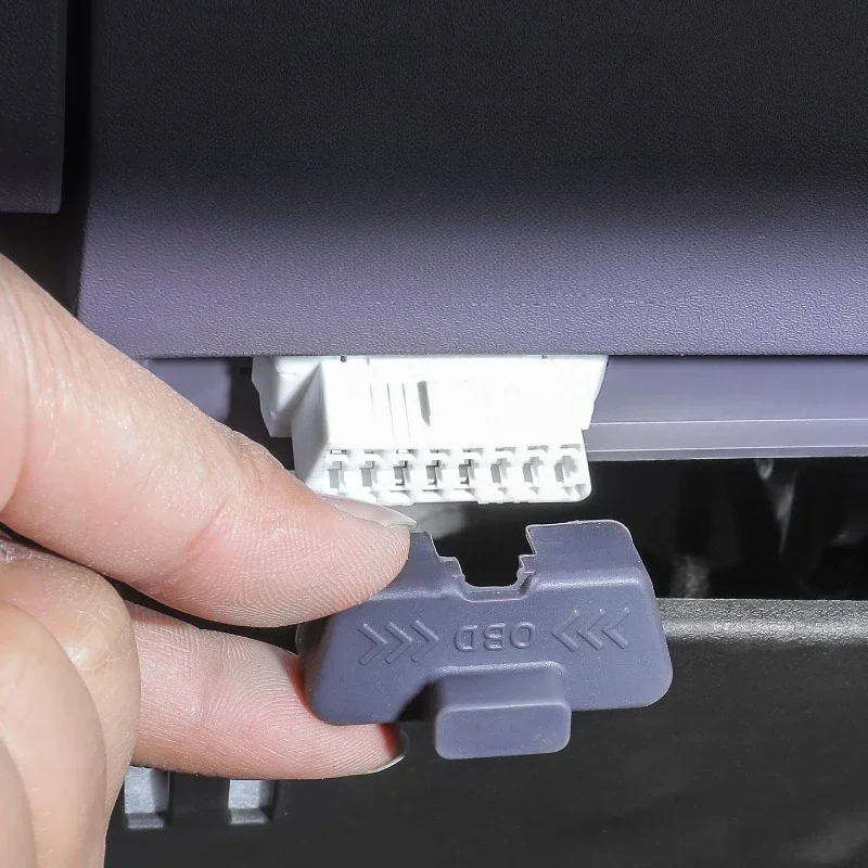 

For Changan DEEPAL L06 Dedicated OBD Diagnostic Interface Silicone Protective Cover Computer Socket Dust Car Interior Accessory