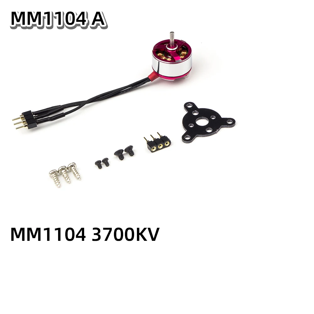 AEORC MM1104-3700KV+1S 5A ESC+1.5Prop Saver+5030 Motor Kit for RC Airplane Power System C05M Mini Micro Motor Set