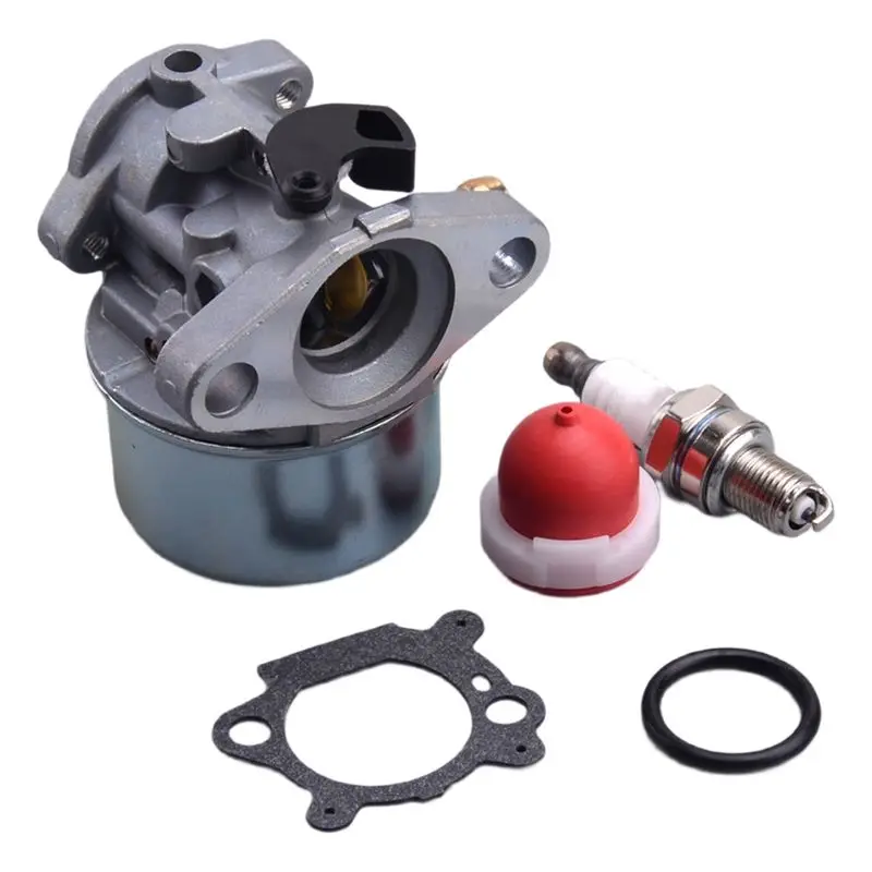 

ABKW-Fit For JS61 JS63 JS63C JS63E 21" Cut Walk Behind Lawn Mower Carburetor Carb Kit Replacement LG498170