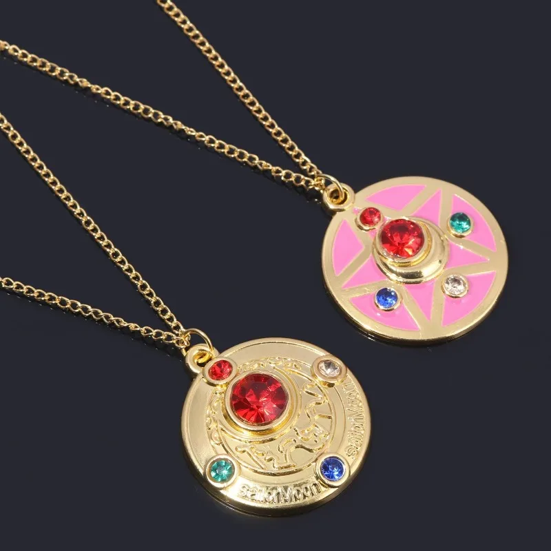 Sailor Moon key chain necklace Tsukino Usagi magic transformer sweet girl cos clothing accessories high-value personalized gift view 6