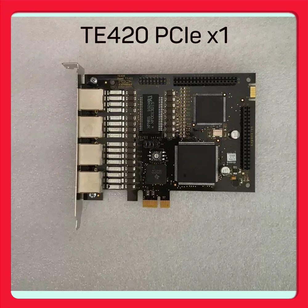 For Asterisk Digium Voice Card TE420 PCIe x1