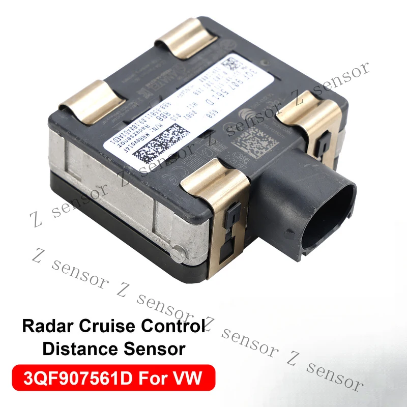 Z+ Cruise Control Distance Radar Sensor 3QF907561D For VW Jetta Golf Atlas 18-20