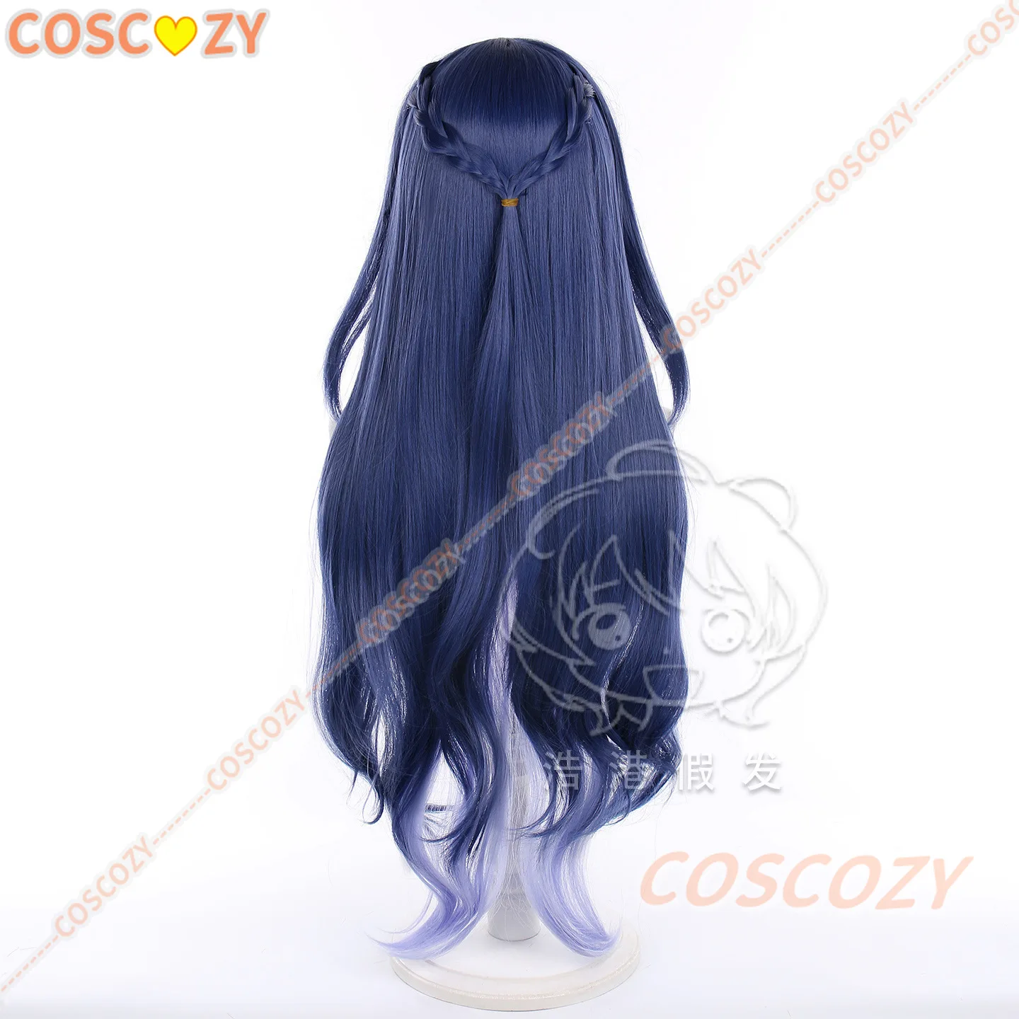 Peruka Cosplay Lauma Genshin Impact Frostmoon Scions Peruka na Halloween dla Kobiet i Dziewcząt