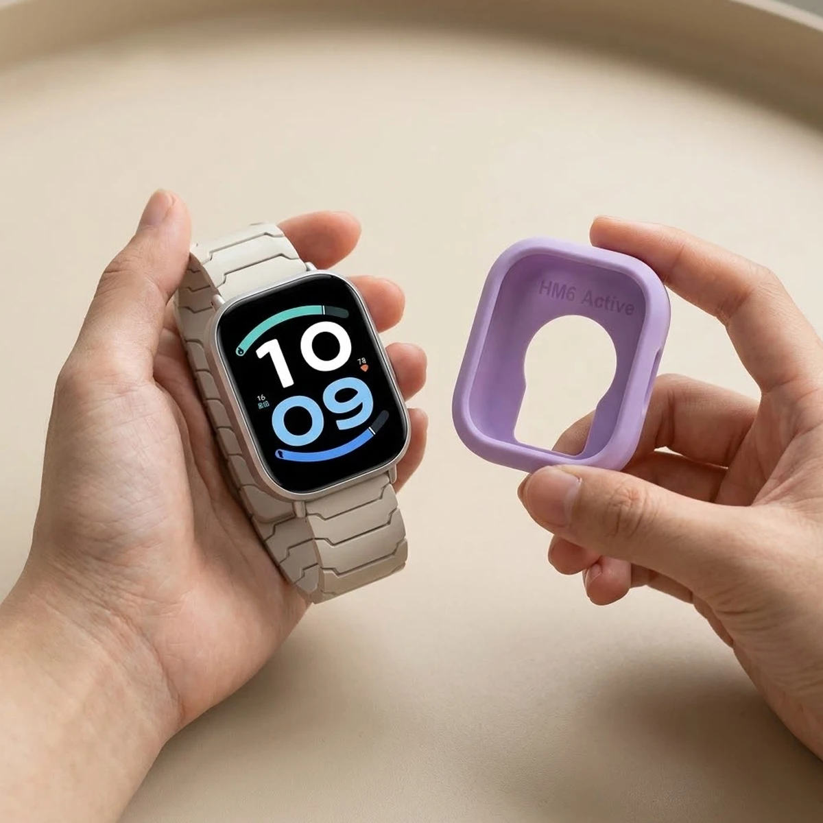 Watch Cases for Redmi Watch 6 Active Watch Bumper Soft Silicone Cover for redmi watch6 active Protector Candy color Shell