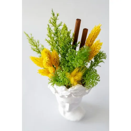 Besa Flowers Yellow Fragrant Striped Helen Arrangement