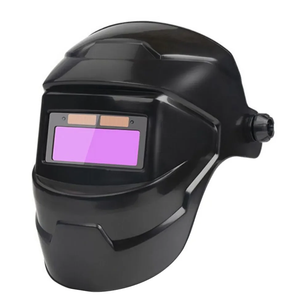 Multifunctional Welding Helmet Welder Mask Chameleon View True Color Solar Power Auto Darken Large For Arc Weld Grind Cut