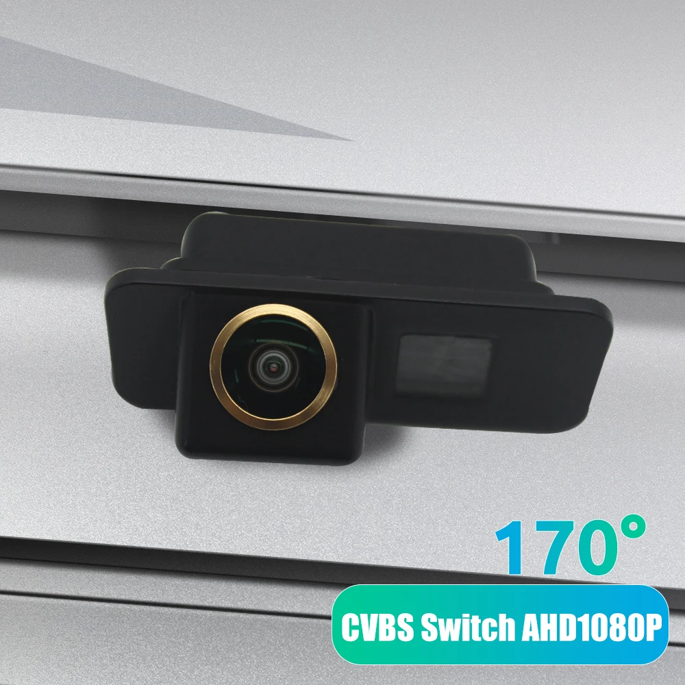 Parking CCD 170 Degrees CVBS Switch 1080P HD AHD Vehicle Rear View Camera for Ford Mondeo Ba7 S-Max Fiesta Kuga 2006-2010