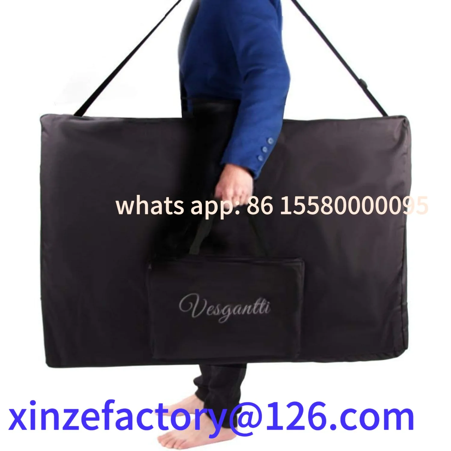 Customizable portable massage bed table 3 foldable beauty sofa