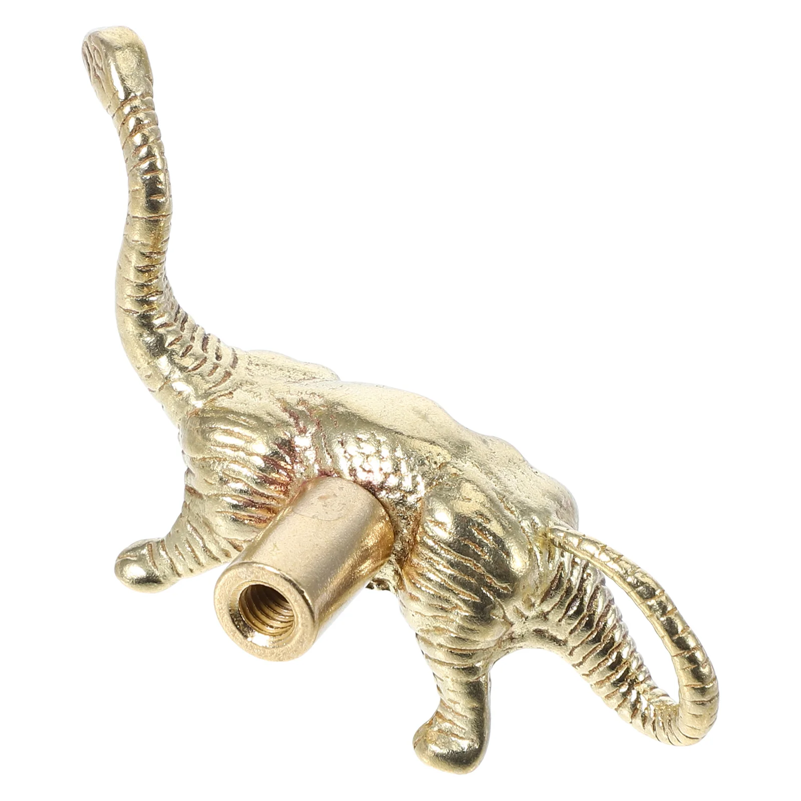 

Dinosaur Handle Gold Drawer Knobs for Dresser Furniture Animal Kitchen Statue