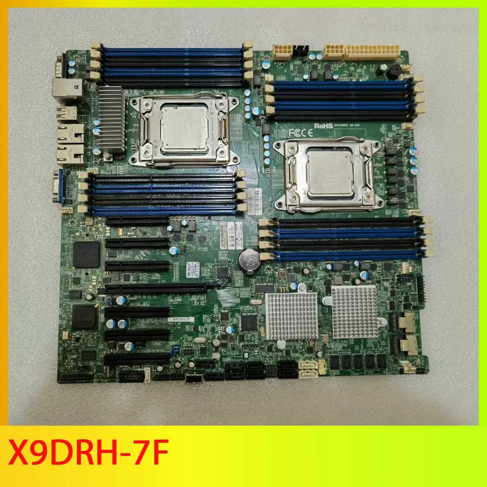 Dual Channel Server Motherboard LGA2011 X9DRH-7F