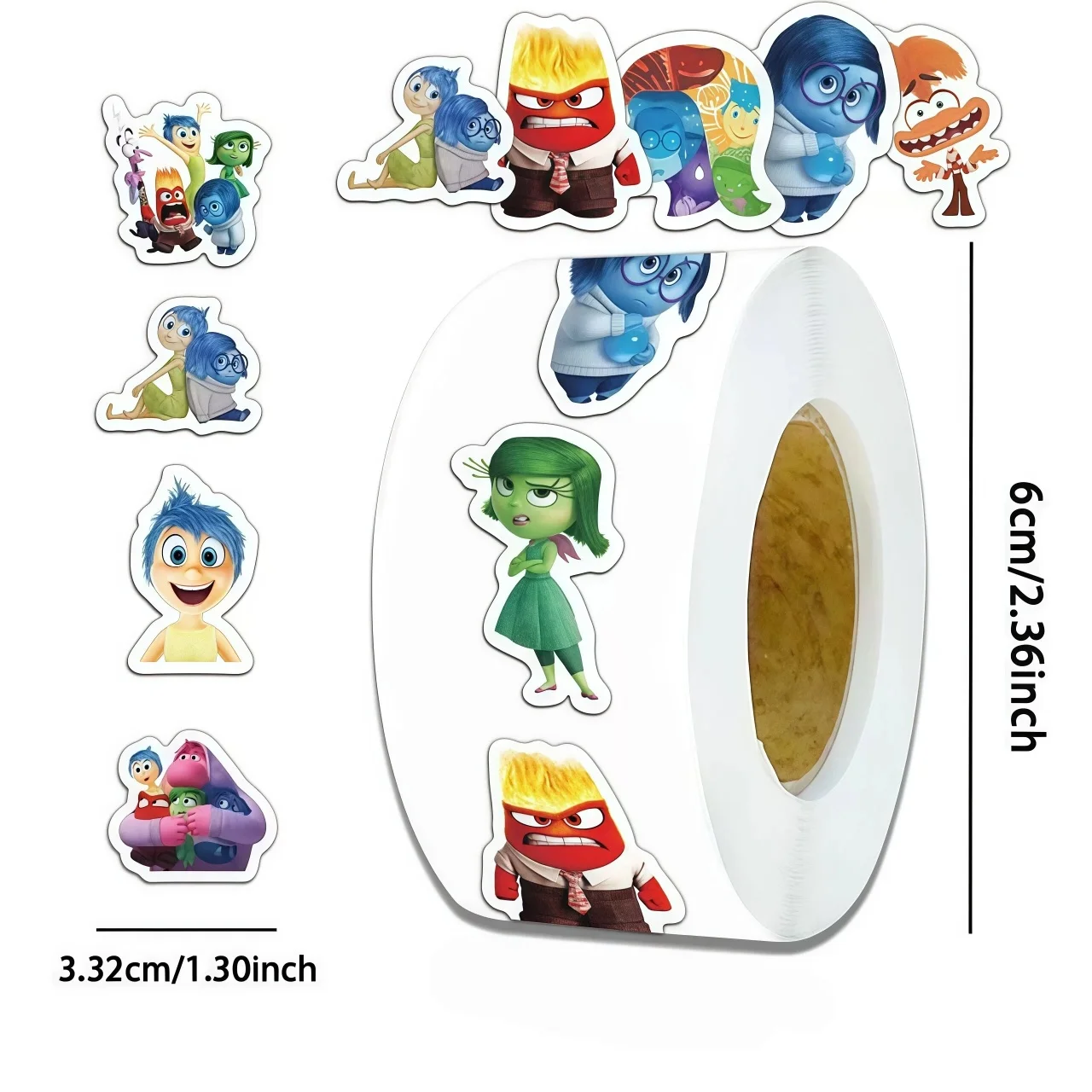 500 قطعة من شارات شخصيات الفيلم الكرتونية لزجاجات مياه أجهزة الكمبيوتر المحمولة ، ملصقات قصاصات لطيفة للبالغين هدايا ديكور ذاتية الصنع #2