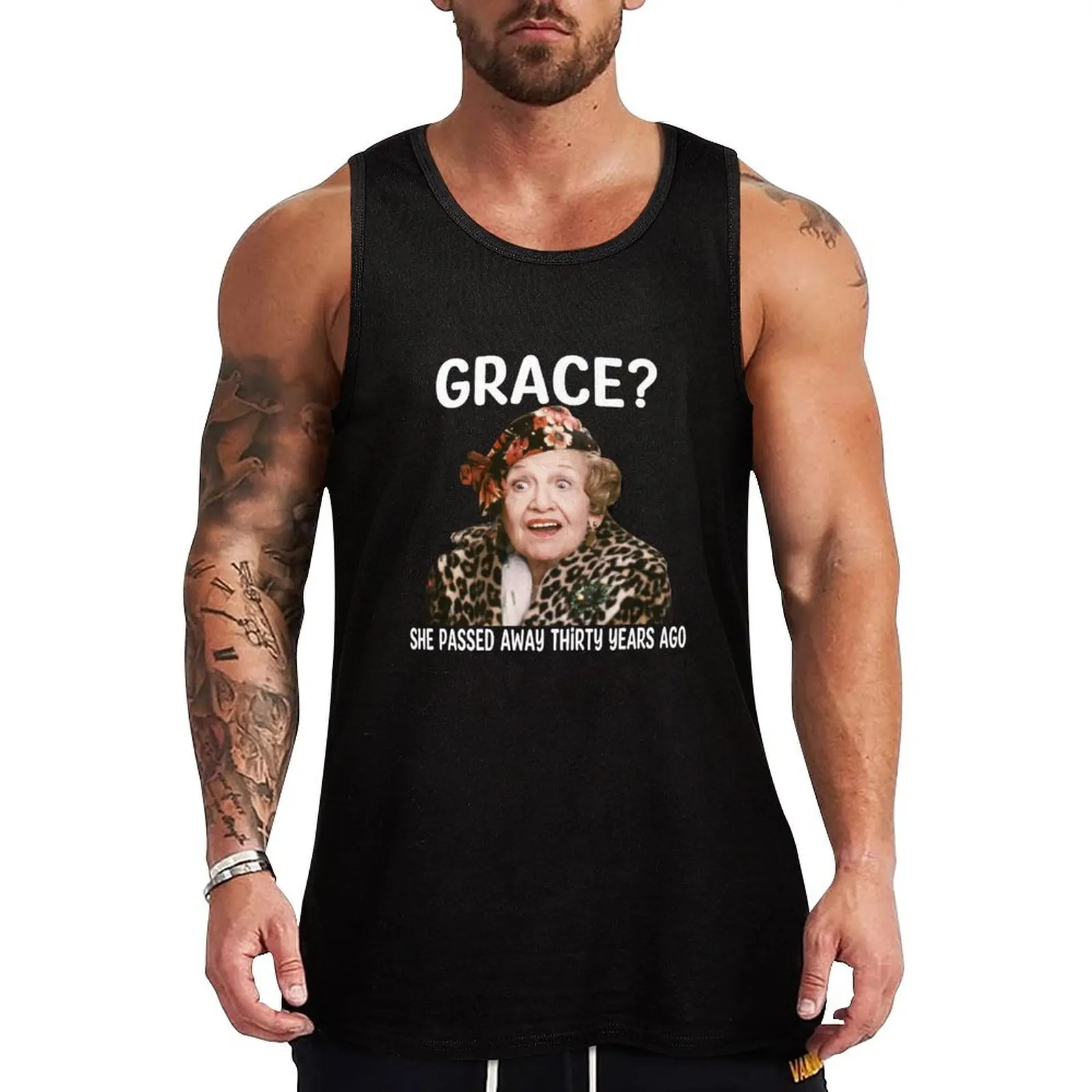 

Aunt Bethany Grace She Passed Away 30 Years Ago Tank Top Vest male Men's t shirt Man sleeveless shirt