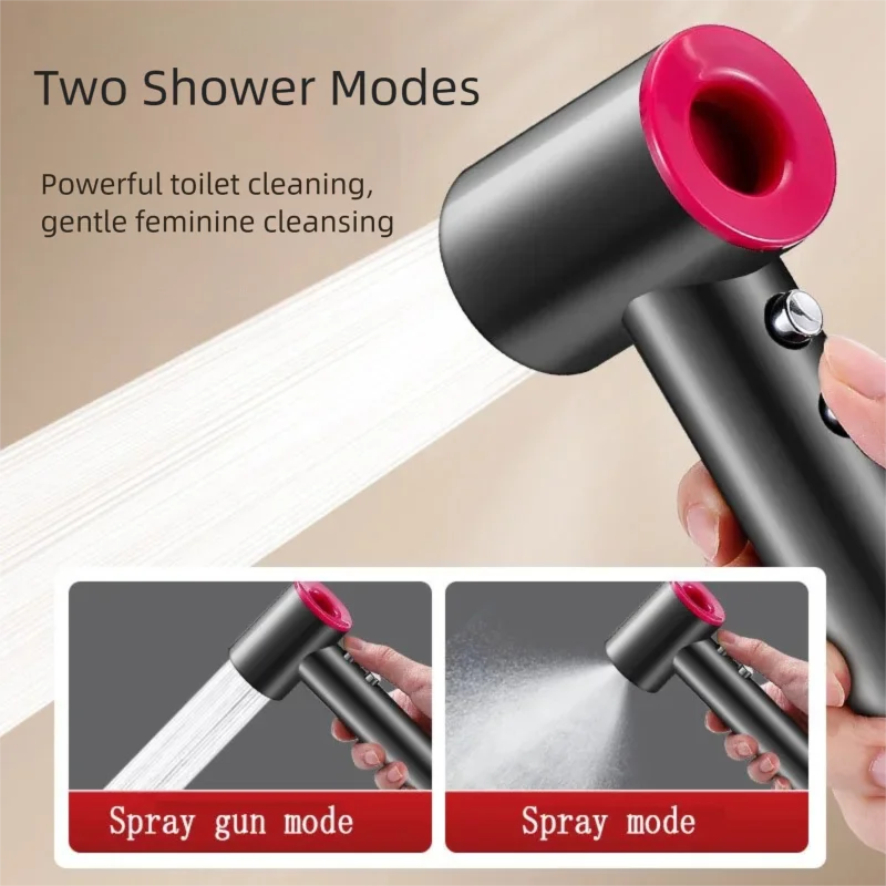 Of Hand Held High Pressure Toilet Spray With Dual Mode Nozzle Is Very Suitable For Bathroom Cleaning And Toilet Flushing