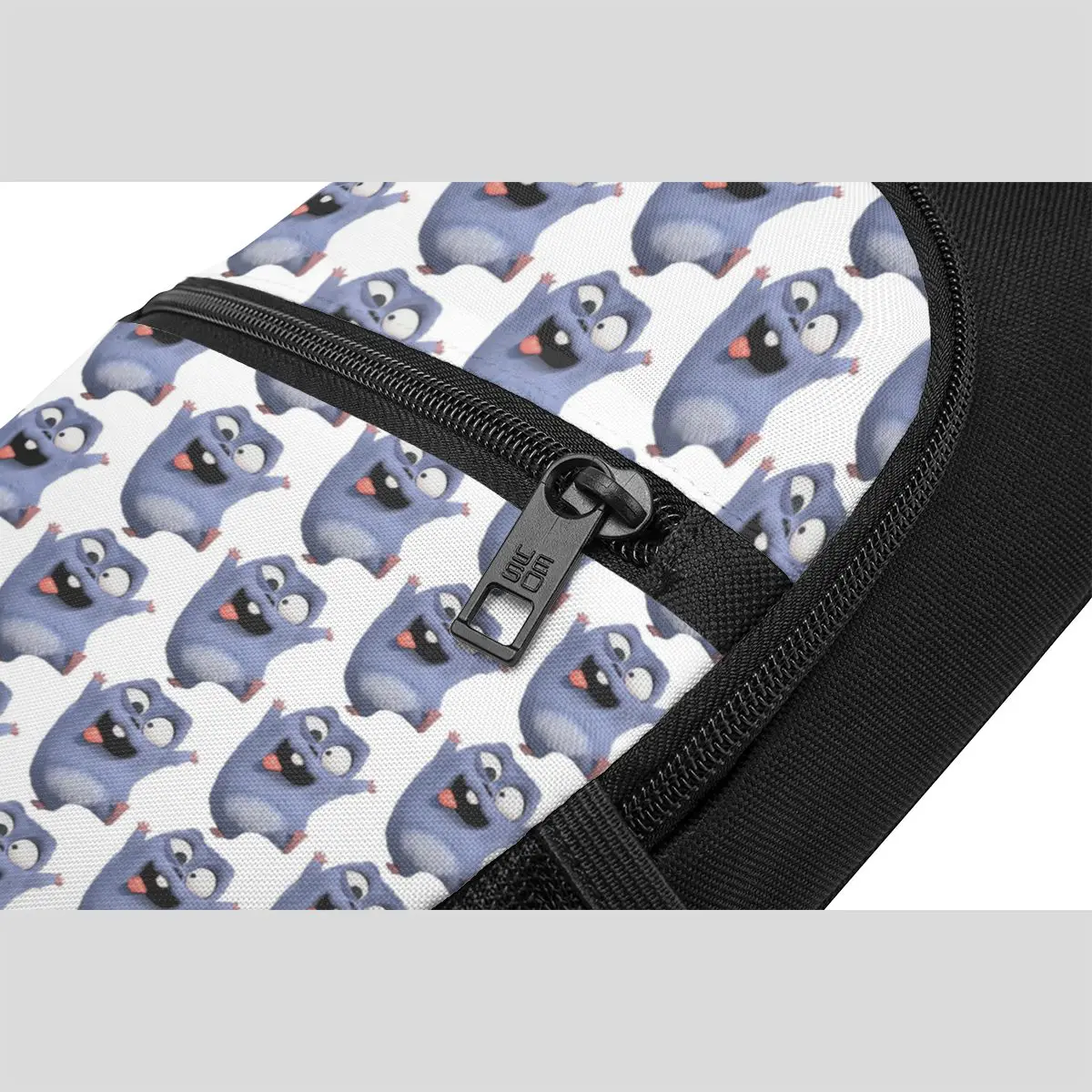 Happy Lemmings Tabodi And Grizzy Chest Bag Men Sling Crossbody Backpack Chest Bag Traveling Hiking Daypack Shoulder Bag