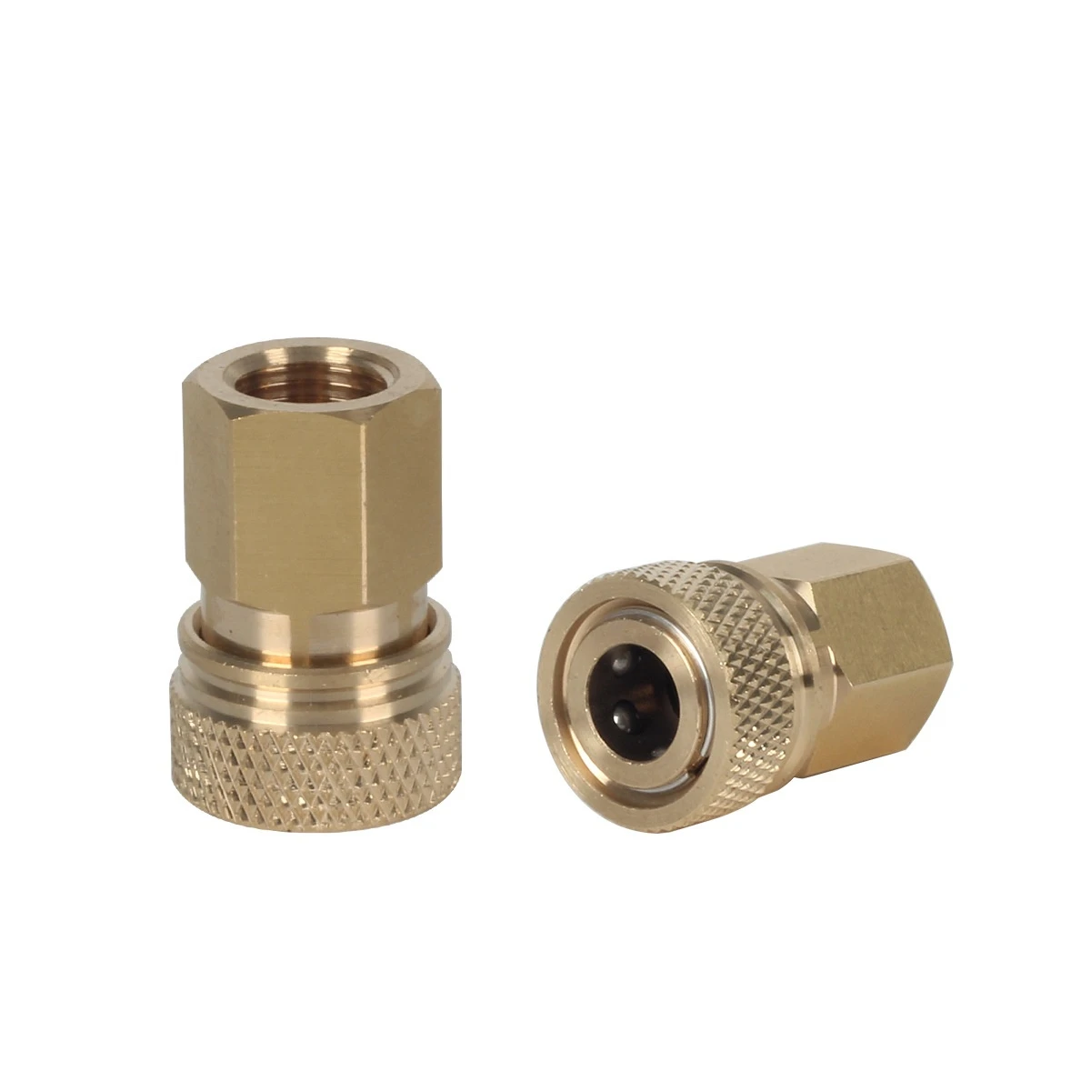 

Низкопрофильная быстроразъемная муфта с внутренней резьбой 8 мм, универсальный фитинг для пневматического шланга, воздушный адаптер высокого давления 30 МПа (2 шт.)