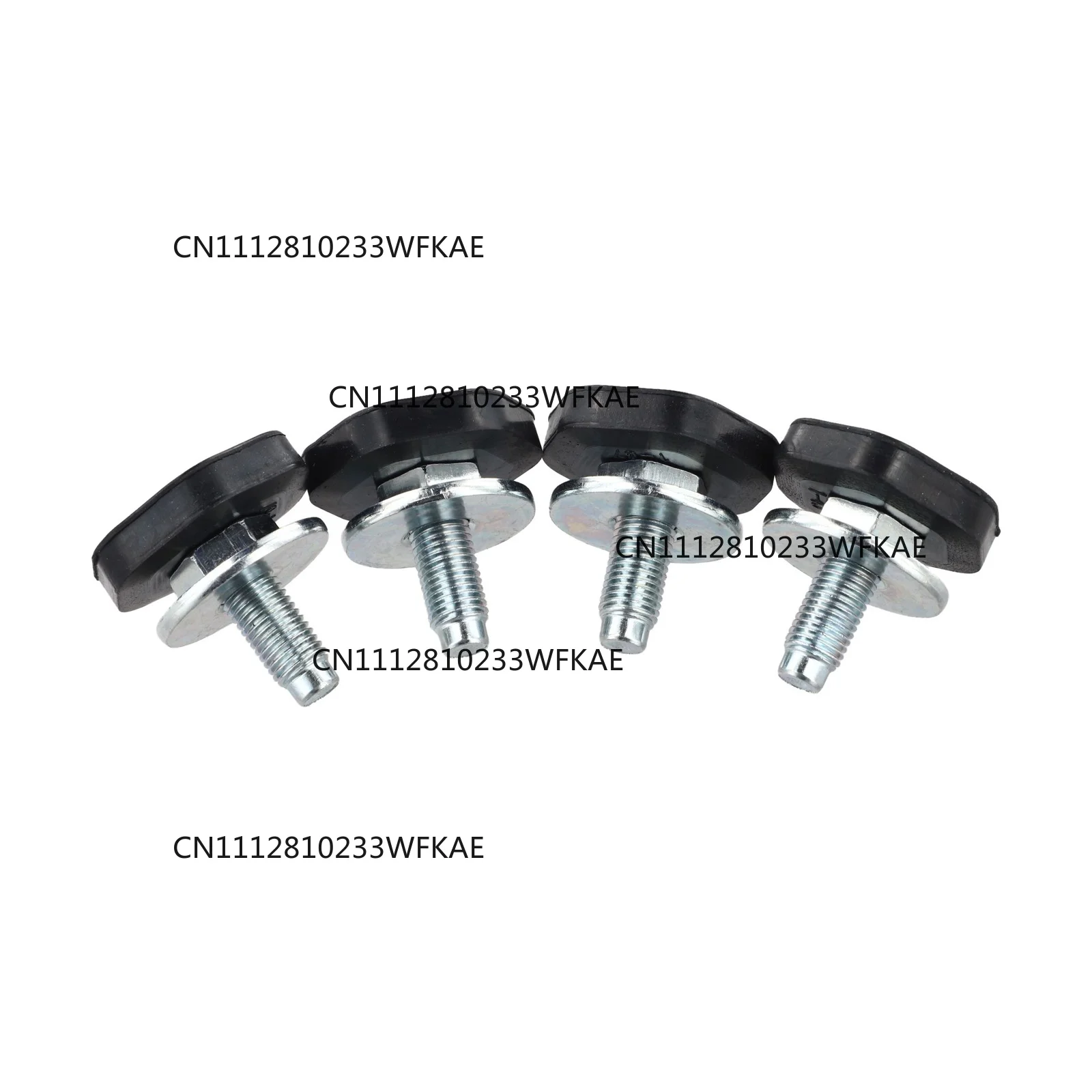 4Pcs M10 Thread Washing Machine Feet Rubber Anti-vibration Balance Screw Replacement For Haier Drum Washer Hardware