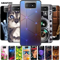 For Asus Zenfone 7 Pro ZS671KS Cases Soft TPU Silicone Fashion Case For Asus Zenfone 8 Flip ZS672KS Cover Fundas ZS590KS ZS670KS